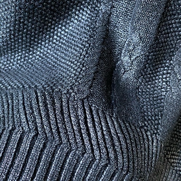 The Kooples- Black + Silver Cable-knit - Picture 3 of 6